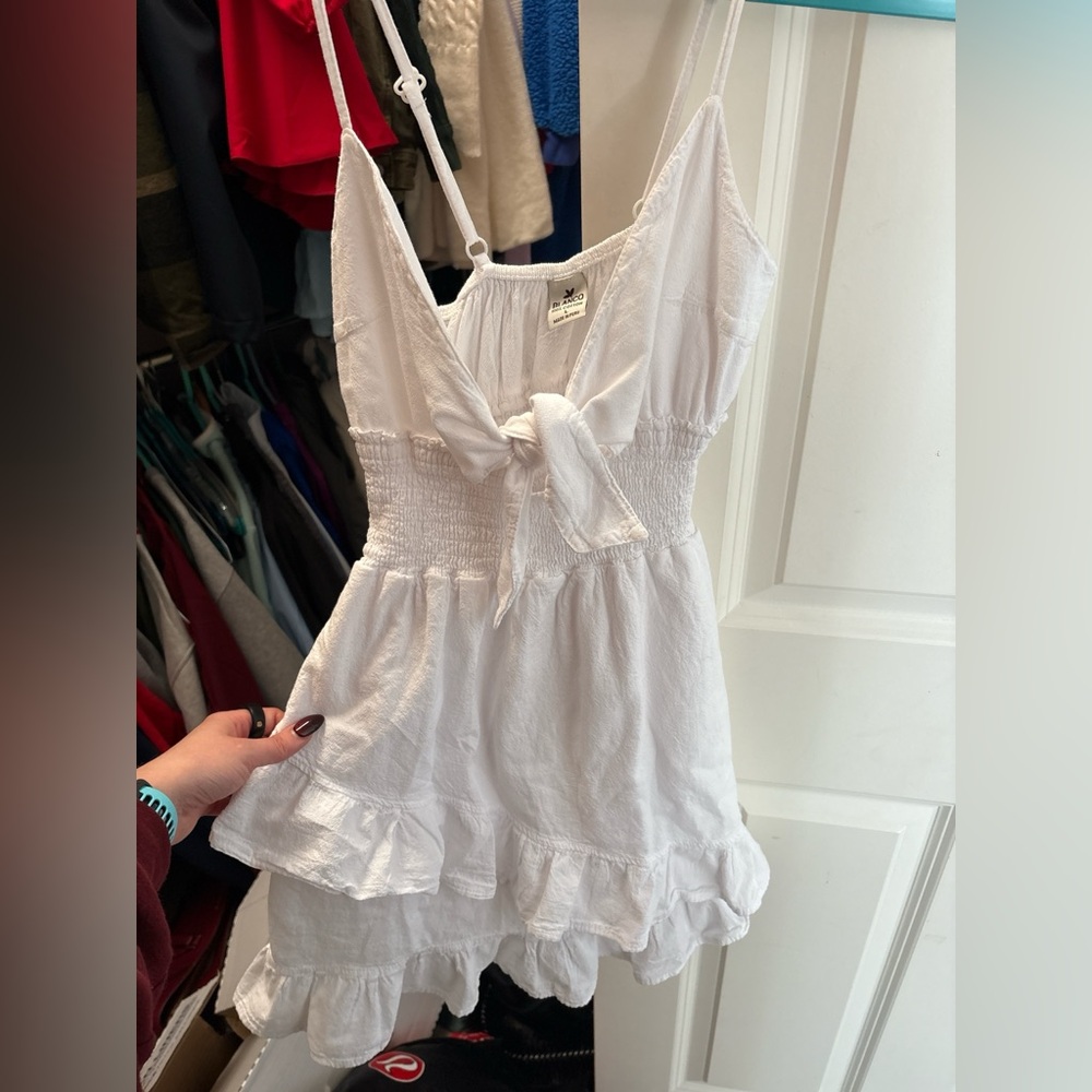 White Mini Dress